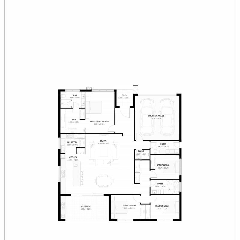 244 SQM DOUBLE GARAGE SINGLE STOREY_page-0001